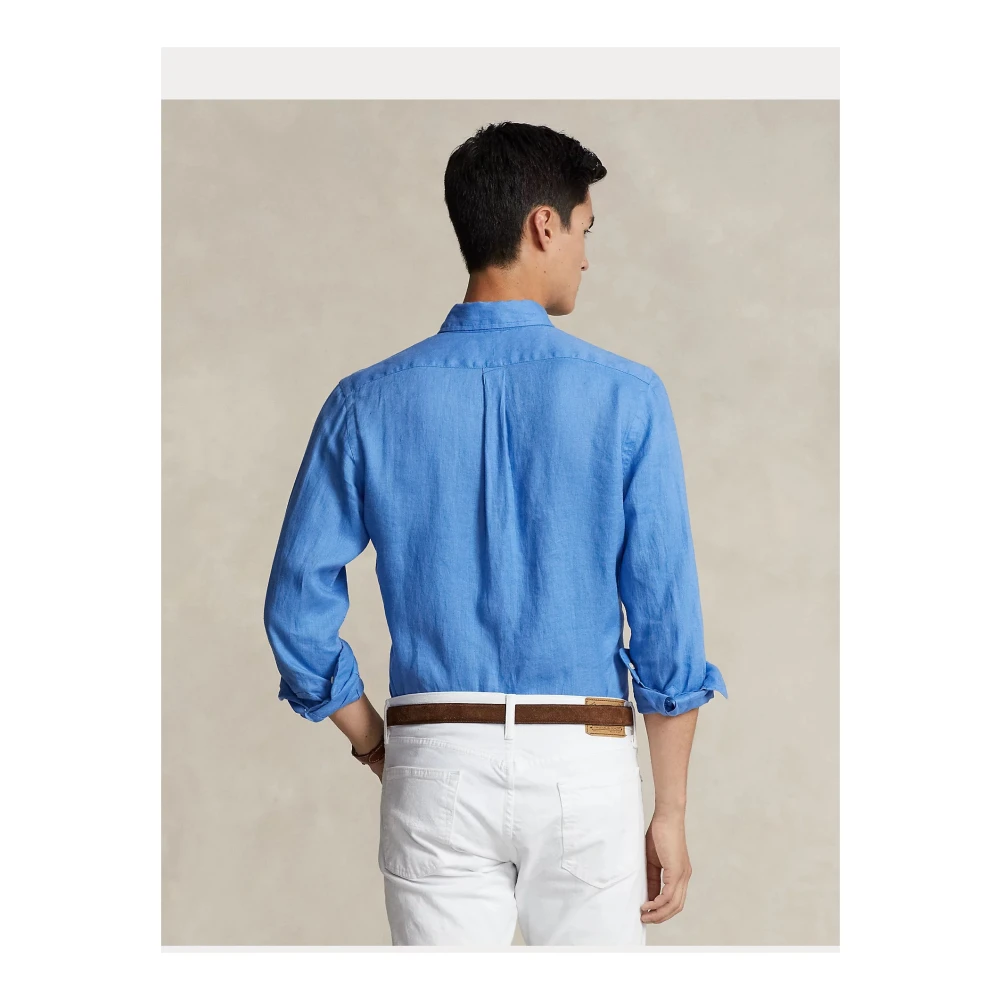 Ralph Lauren Formal Shirt Blue Heren