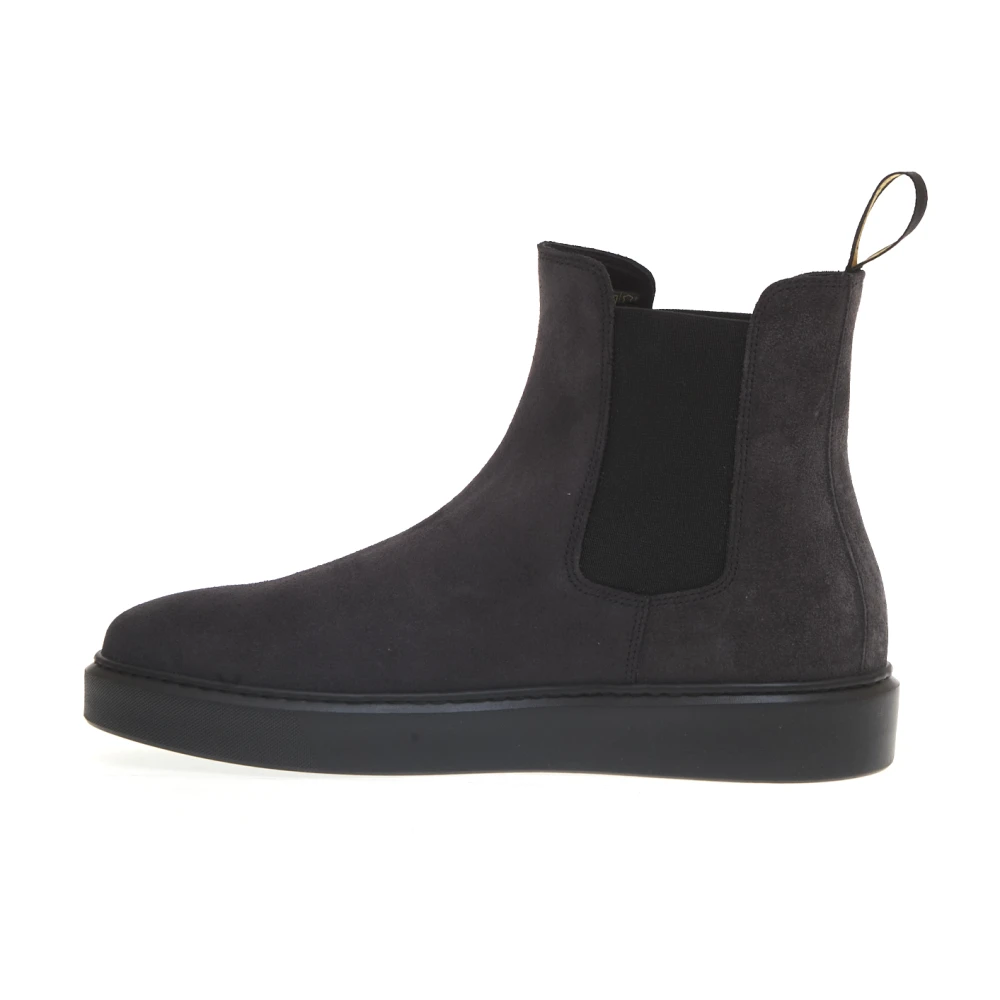 Doucal's Grijze Suède Veterschoenen Aw23
