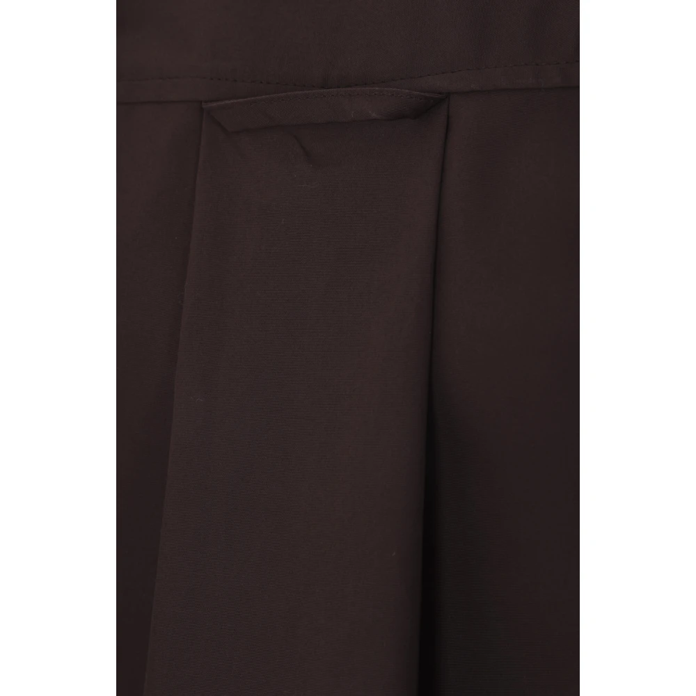 Aspesi Bruin Katoenen Poplin Blouse Brown Dames