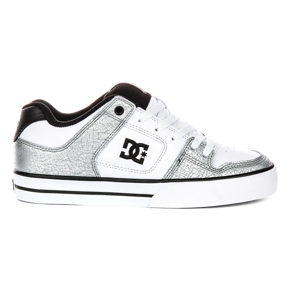 Dc Shoes White Sneakers, Female, 6 Uk, Pure Shoes