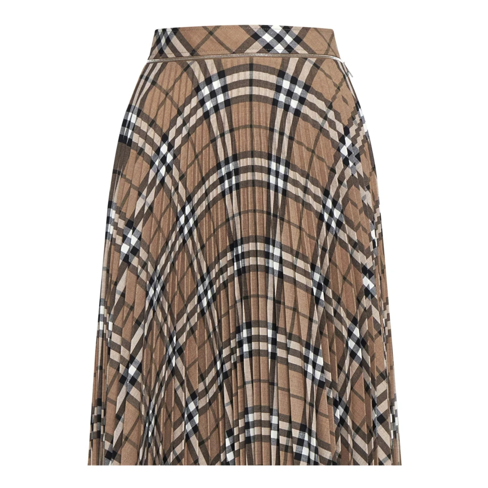 Burberry Modieuze Rokken Brown Dames