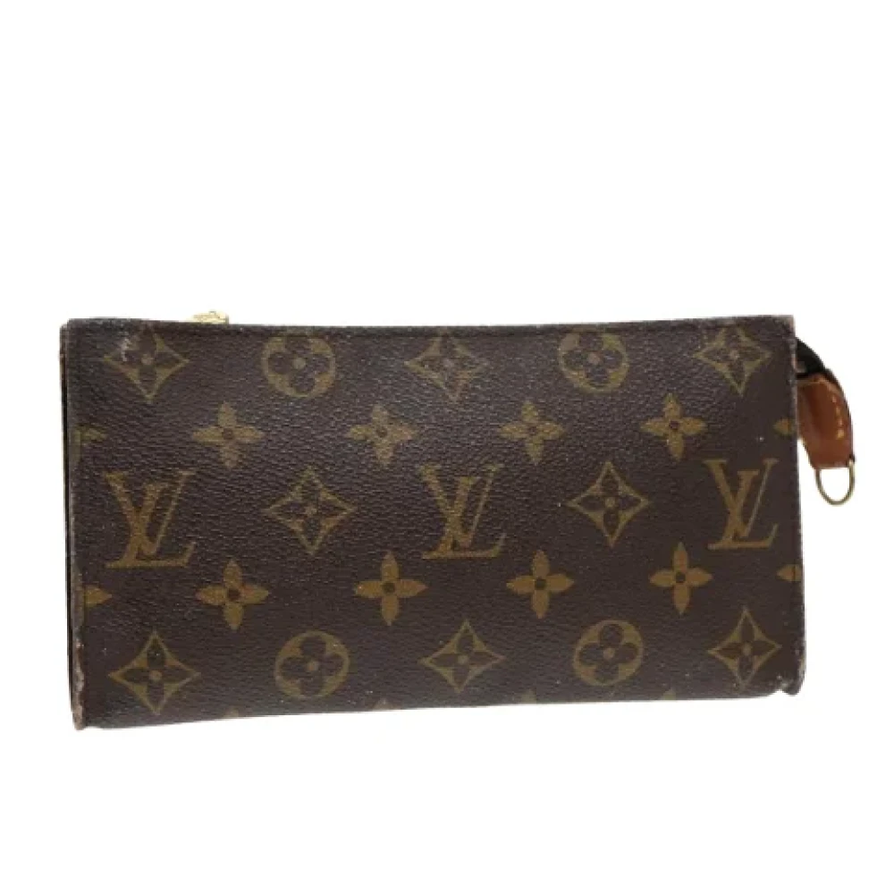 Louis Vuitton Vintage Pre-owned Canvas pouches Brown Dames