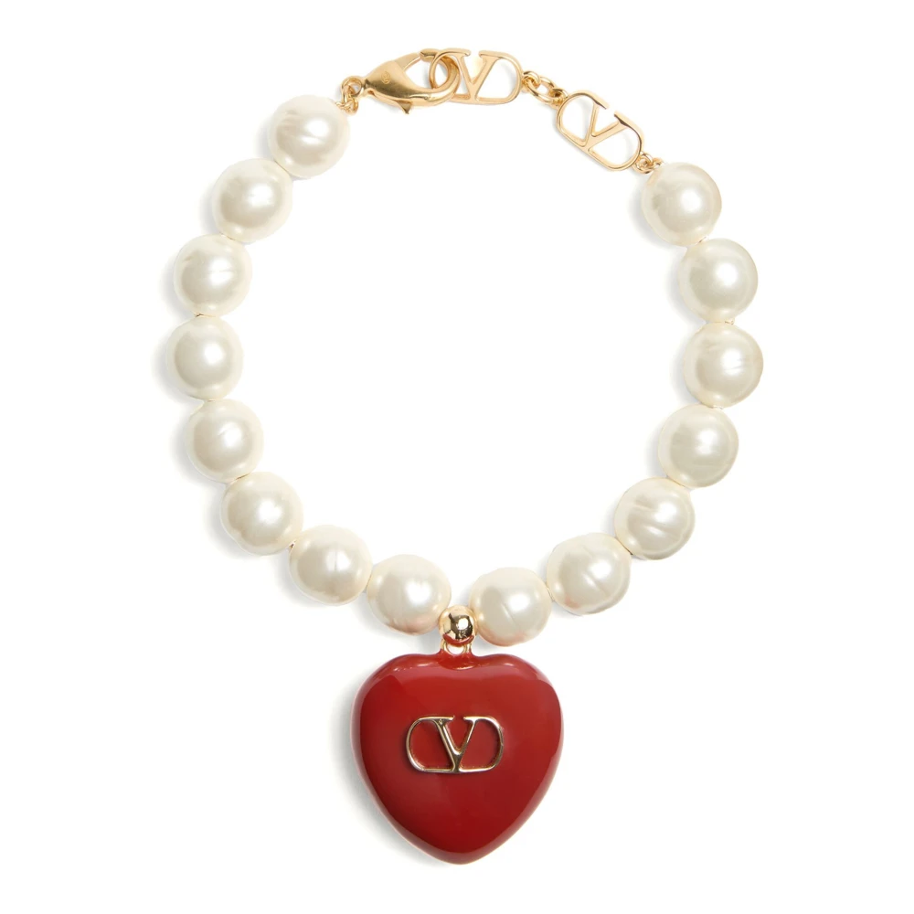 Valentino Garavani Women's Red Coeur Royal Bracelet