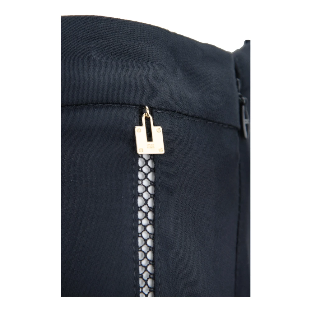 Elisabetta Franchi Gouden Rits Shorts Black Dames