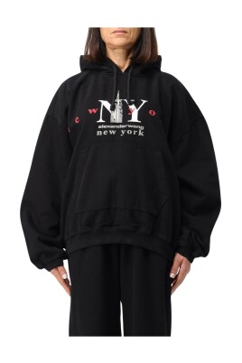 sweat-a-capuche-graphique-noir