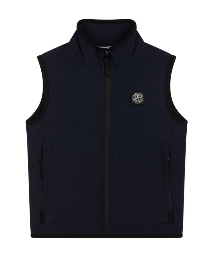 blauwe-shell-gilet-met-logopatch