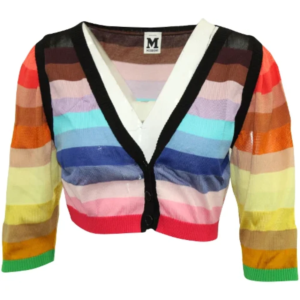 Missoni Pre-owned Cotton outerwear Multicolor Dames