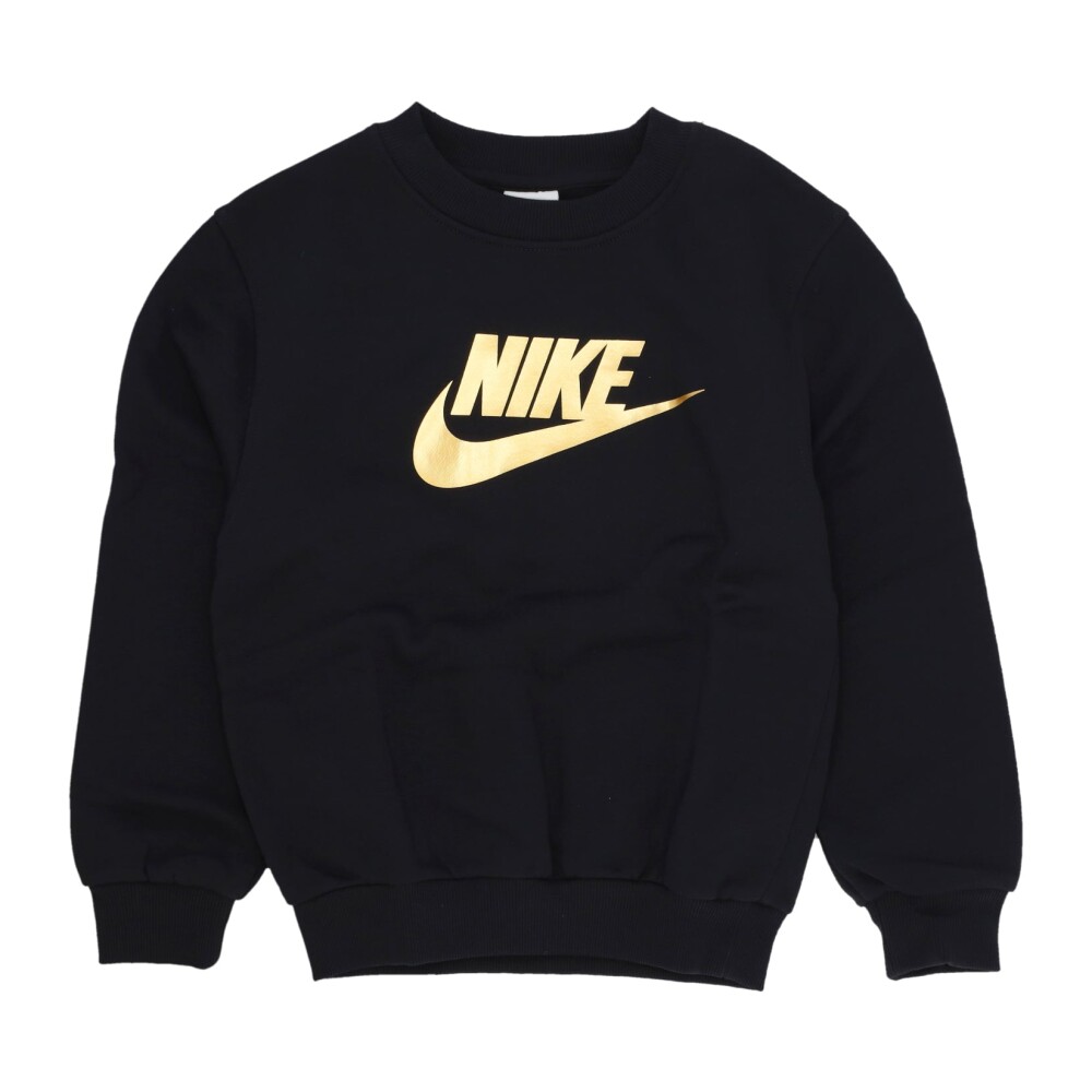 nike sweatshirt black and gold