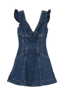 robe-bleue-a-volants-en-coton