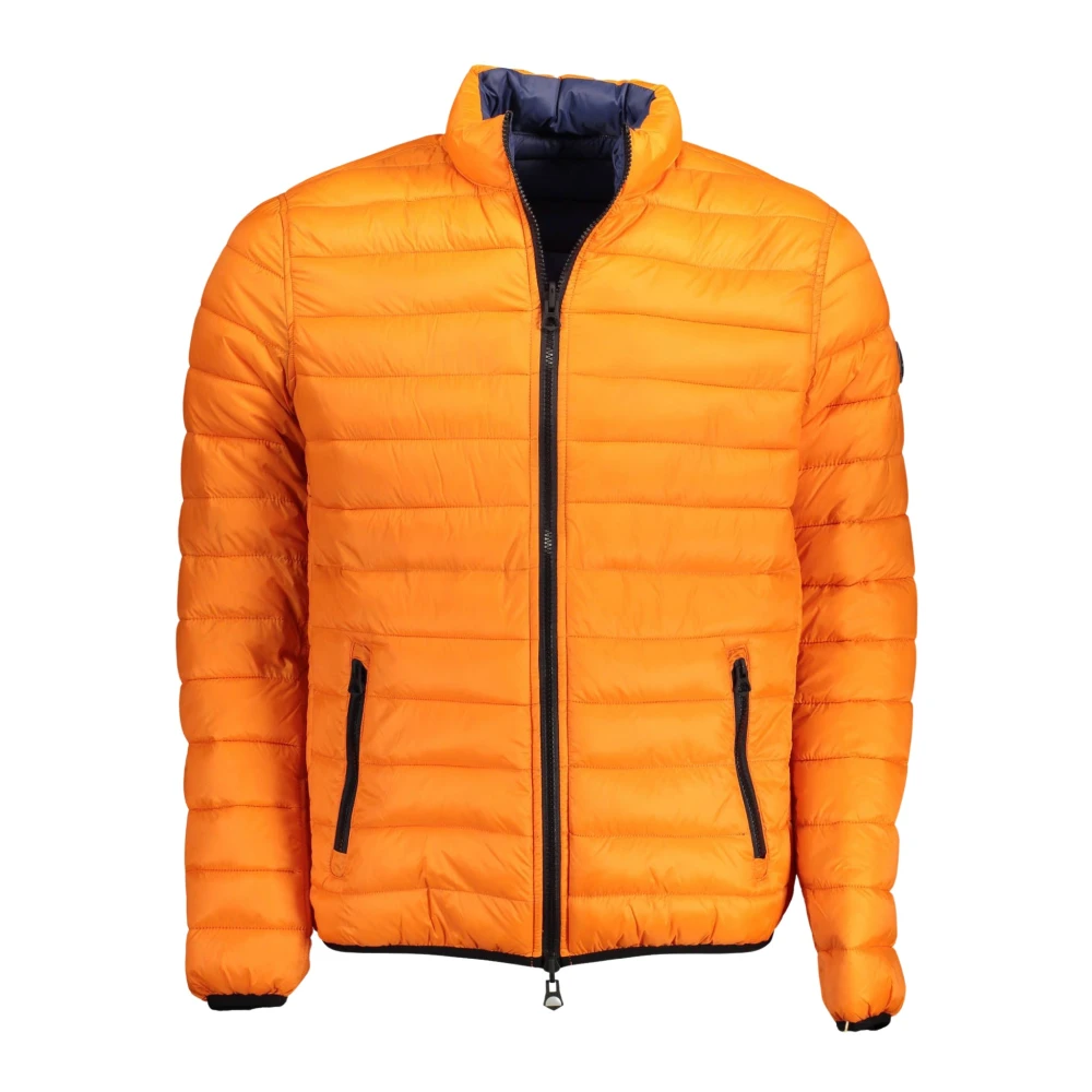 U.s. Polo Assn. Men's Orange Reversible Jacket