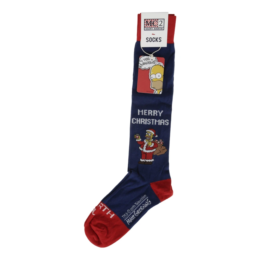 MC2 Saint Barth Kerst Kniekousen Homer Simpson Editie Blue Heren