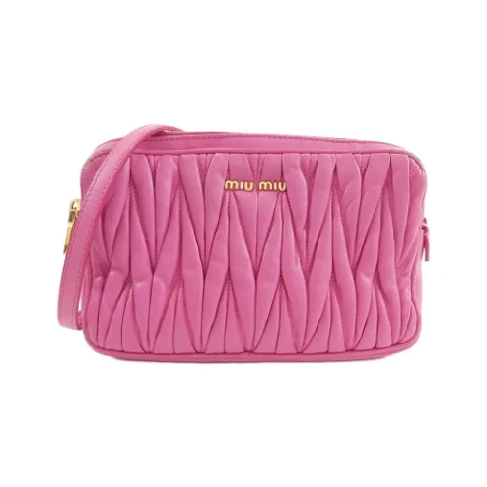Pre-owned > Pre-owned Bags > Pre-owned Cross Body Bags - - Miu Miu Pre-owned - Modalova