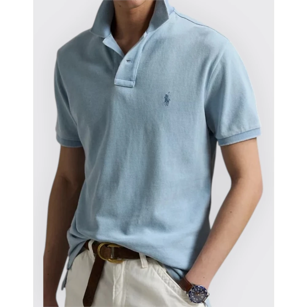 Polo Ralph Lauren Gebreide Polo Blue Heren