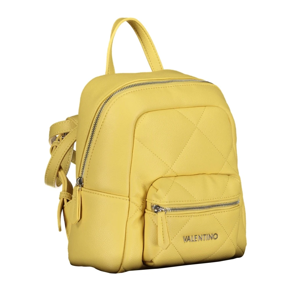 Valentino by Mario Valentino Gele Rugzak met Verstelbare Banden Yellow Dames