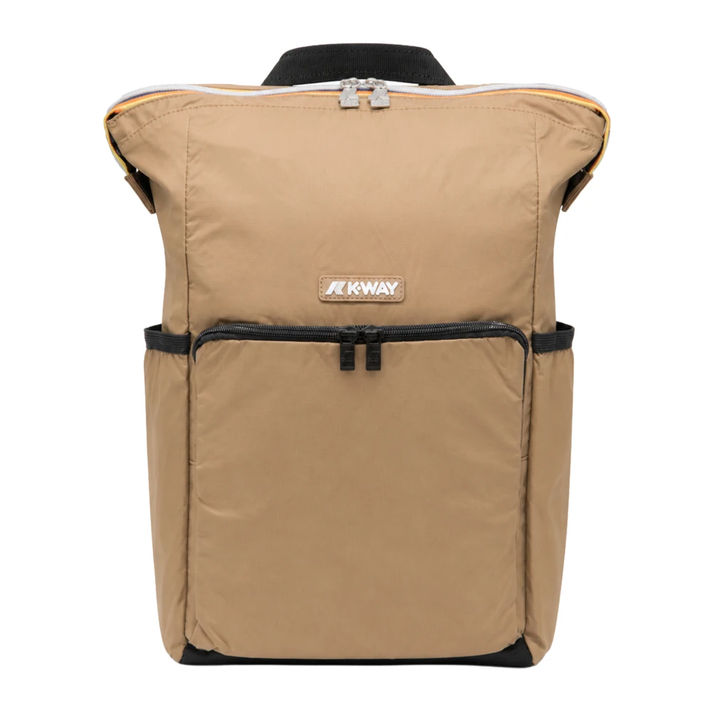 K-Way Unisex Beige Maizy Backpack - Backpacks - One Size - Bags