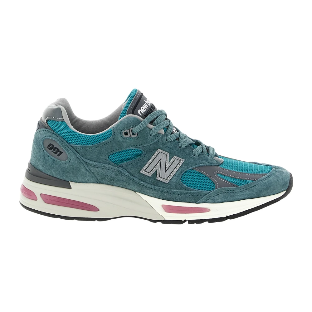 New Balance Men's Green Running Shoes, 8 1/2 Uk, 991V2 Trainers