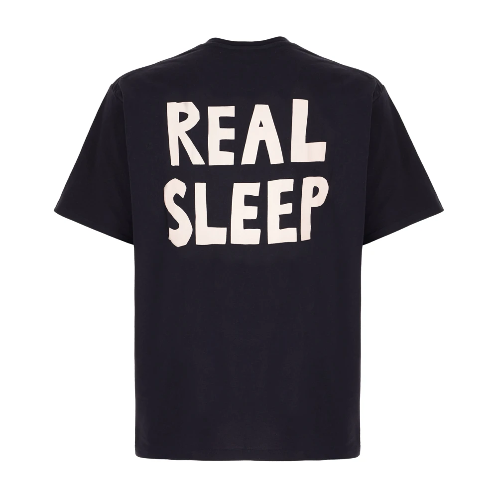 JW Anderson Casual Katoenen T-shirt voor Mannen Blue Heren