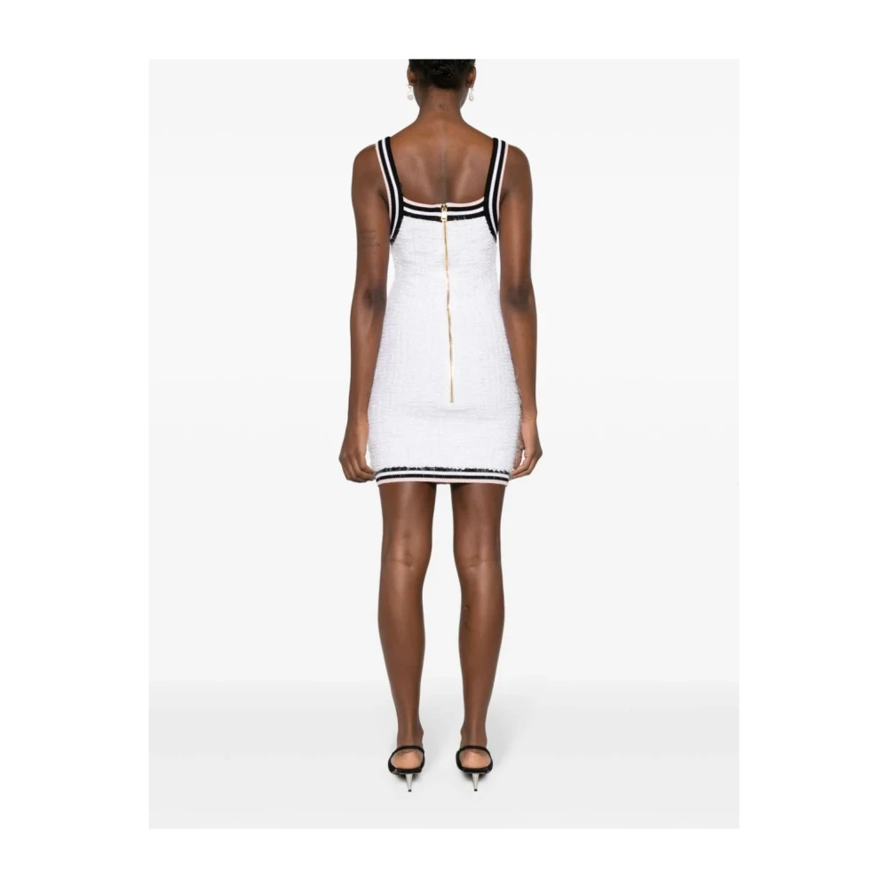 Balmain Short Dresses White Dames