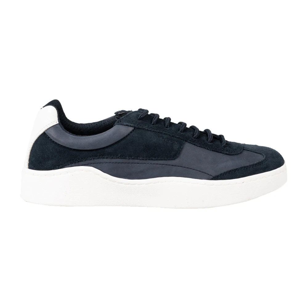 Geox Vetersneakers met ronde neus Heren Schoenen Blauw