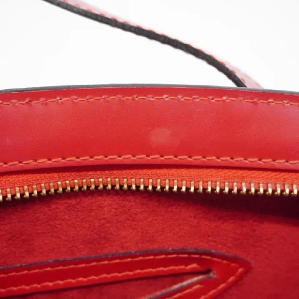 Louis Vuitton Vintage Pre-owned Canvas louis-vuitton-bags Red Dames