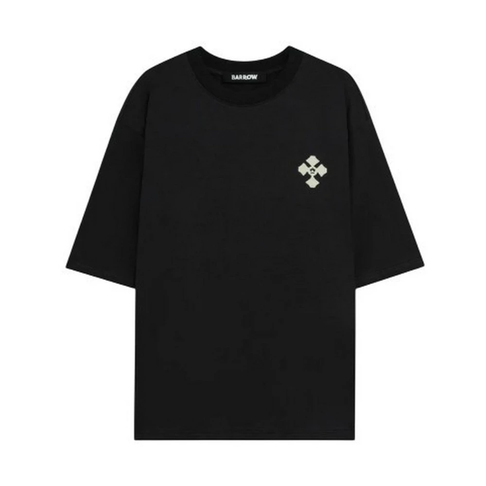 Barrow Black T-Shirts, Male, Xs, T-Shirt