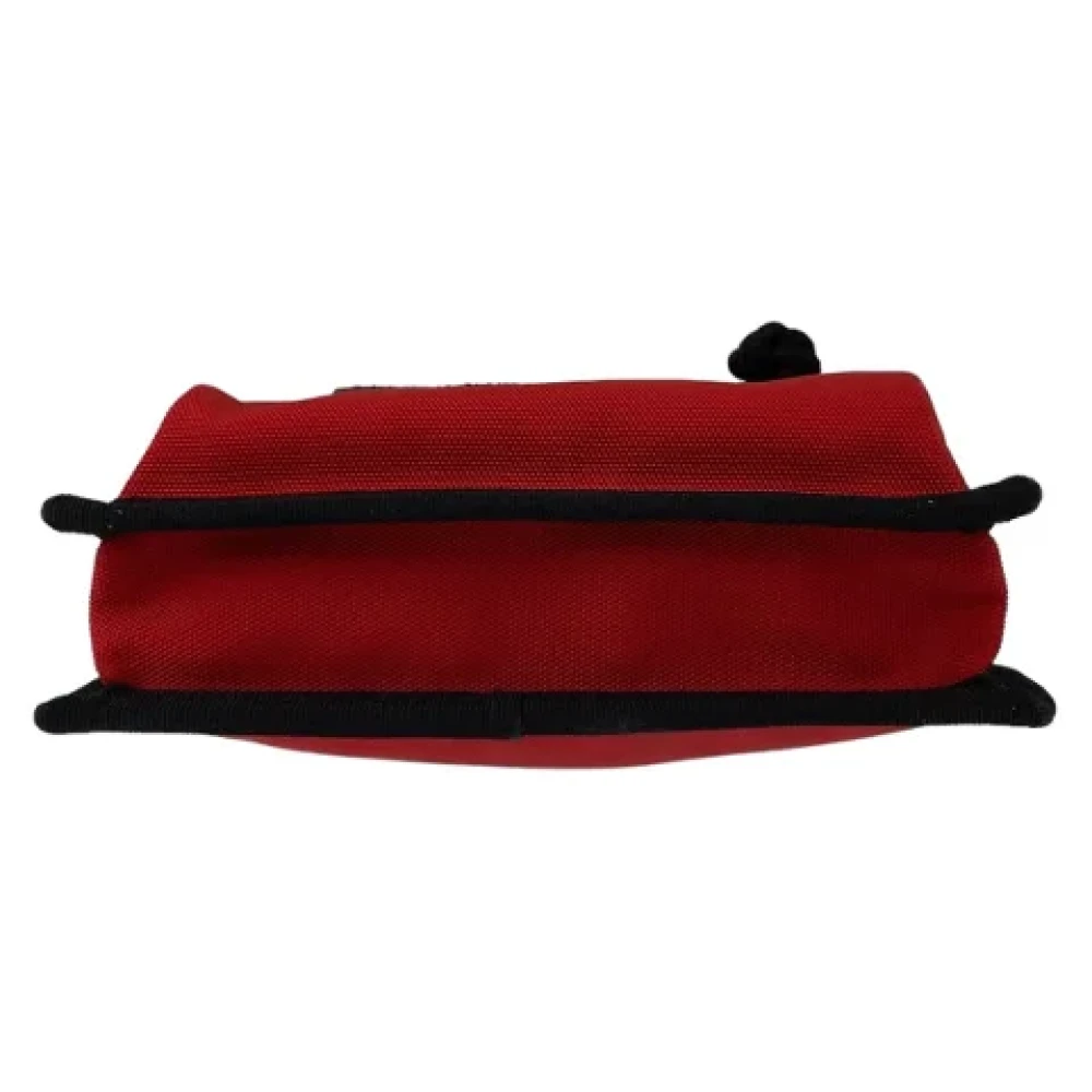 Balenciaga Vintage Pre-owned Canvas crossbody-bags Red Heren