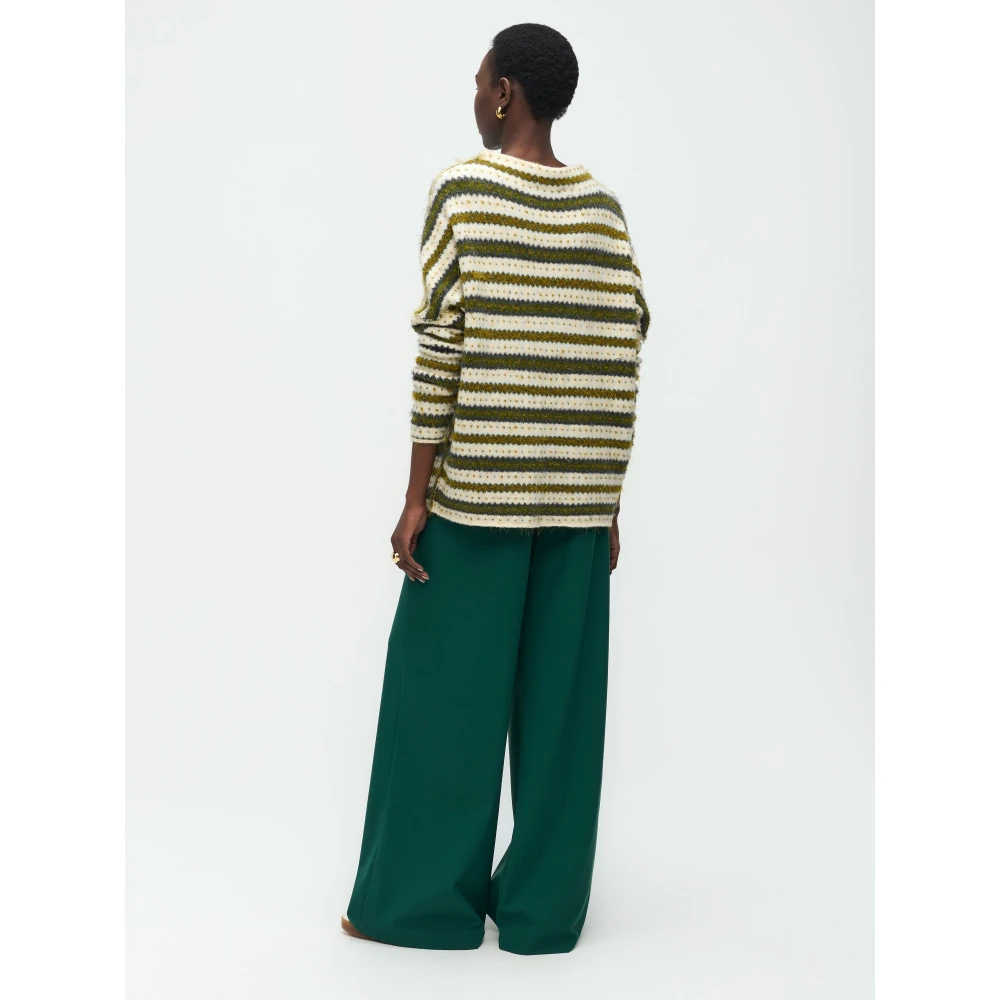 Jane Lushka Anys Pullover Green Dames