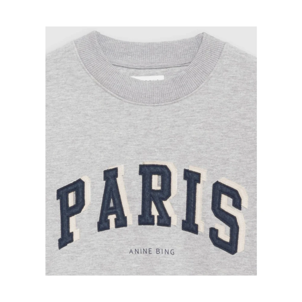 Anine Bing Paris Sweatshirt Tyler Gray Dames