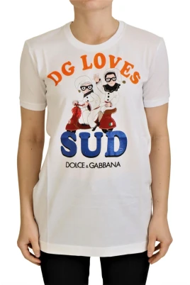 Färgglad Rundhalsad T-shirt