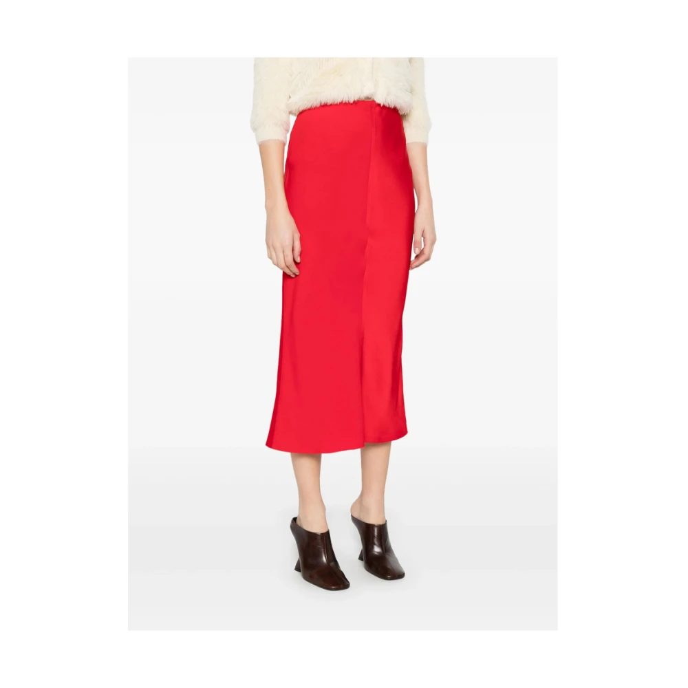 Ami Paris Rode Rok met Zijrits Red Dames