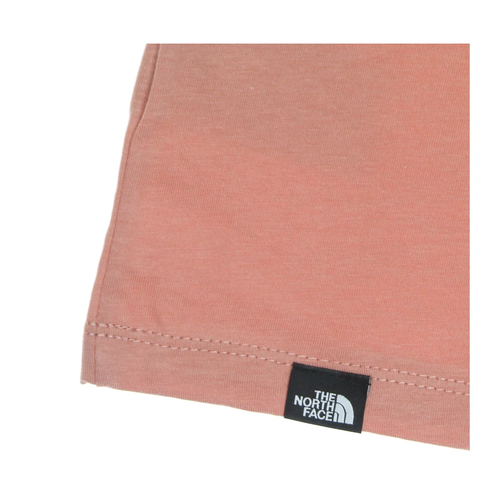 The North Face Rose Dawn Cropped Tee Korte Mouw Brown Dames