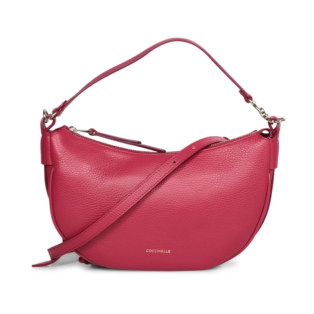 Coccinelle Levendige Kleur Hobo Tas Red Dames