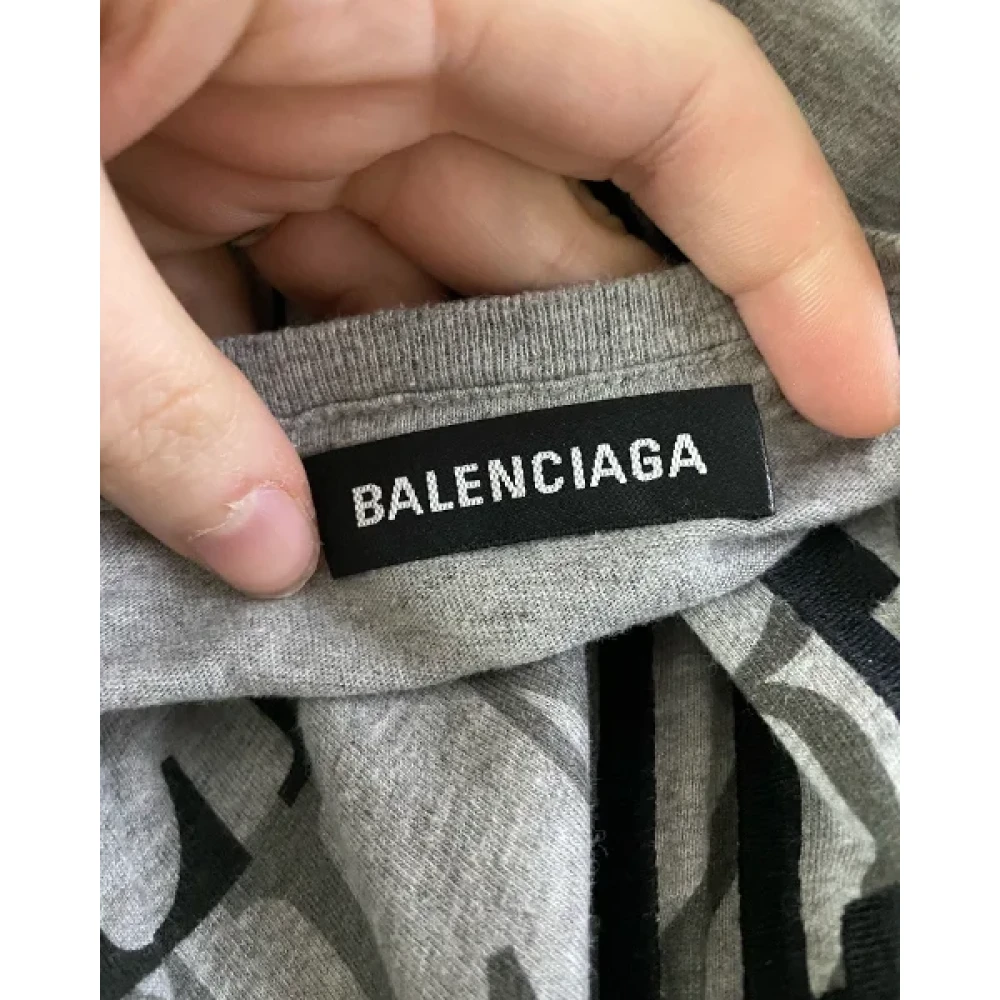 Balenciaga Vintage Pre-owned Cotton tops Multicolor Heren