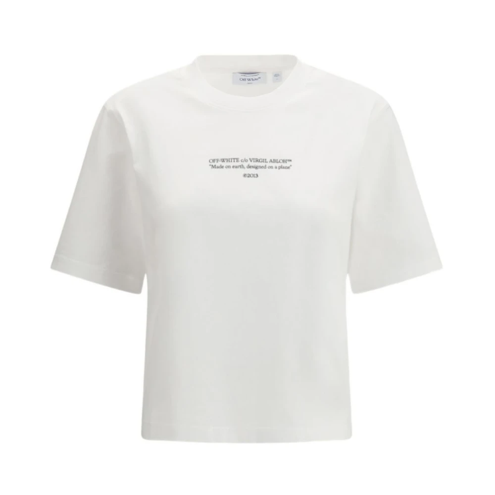 Off White Women's White Off T-Shirts And Polos - Off - T-Shirts - Xs - Tops