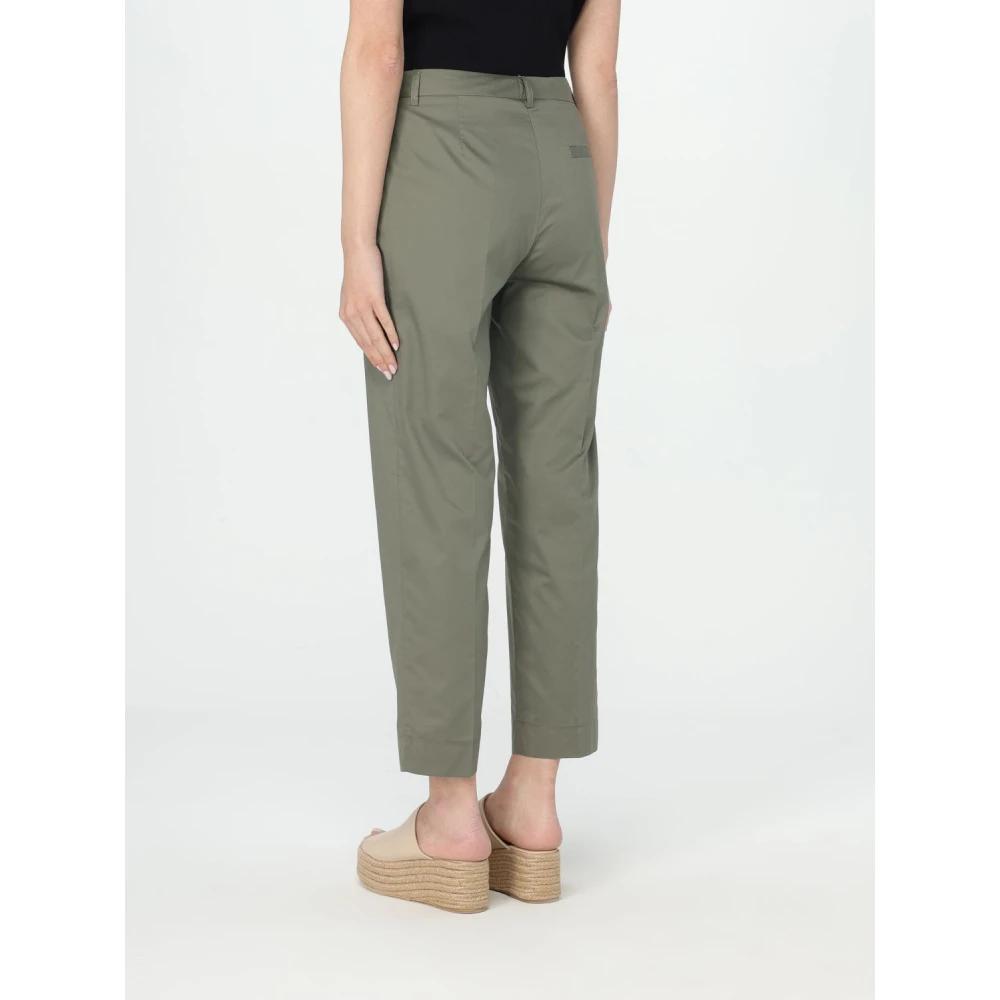 Kaos Broek in Popeline Green Dames