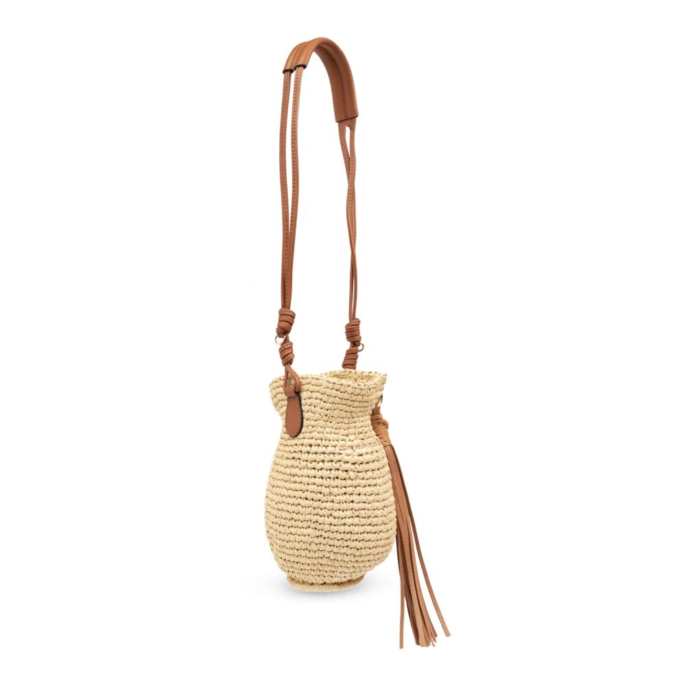 Ulla Johnson Mini Tulip schoudertas Beige Dames