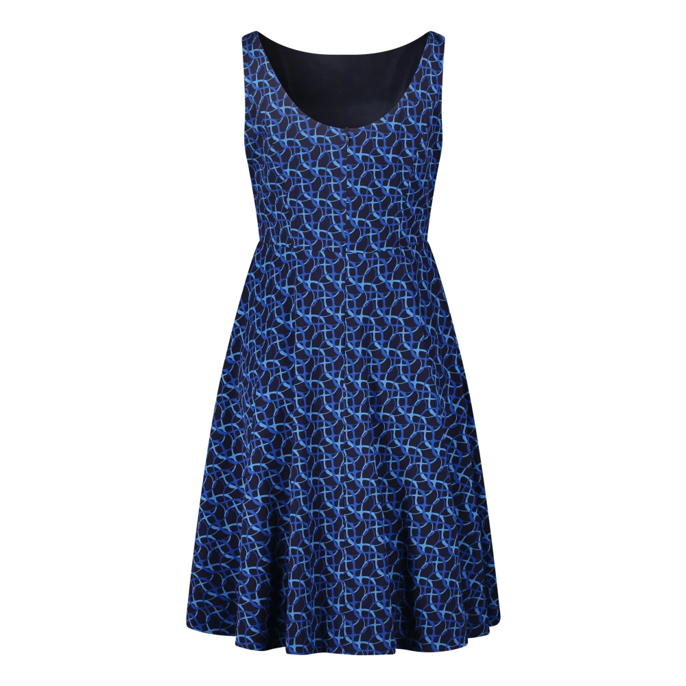 Vera Mont Mouwloze Cocktailjurk Blue Dames