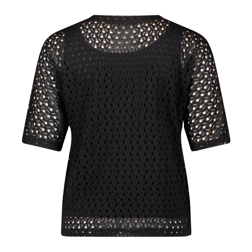 Betty & Co Batwing Sweater Black Dames