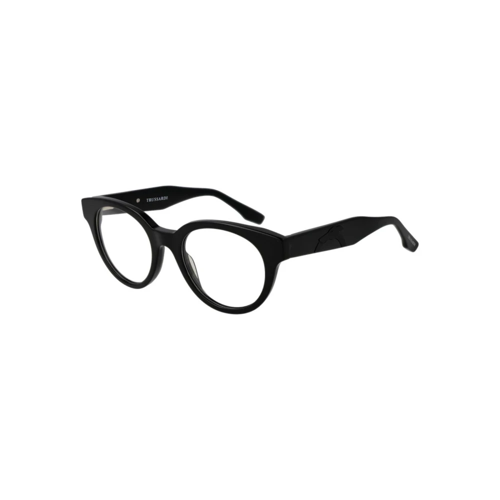 Trussardi Unisex Black Stylish Glasses Frame - Glasses - One Size - Accessories