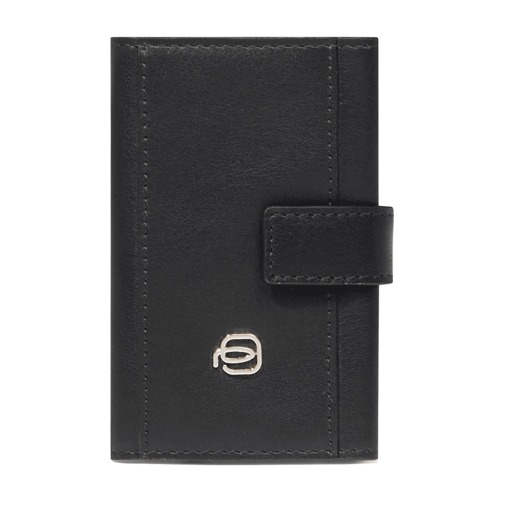Piquadro Uomo Nero - Metal Pop-Up Card Holder - Accessories - One Size