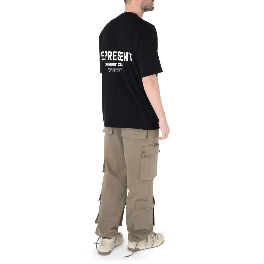 Represent Owners Club Katoenen T-Shirt Black Heren