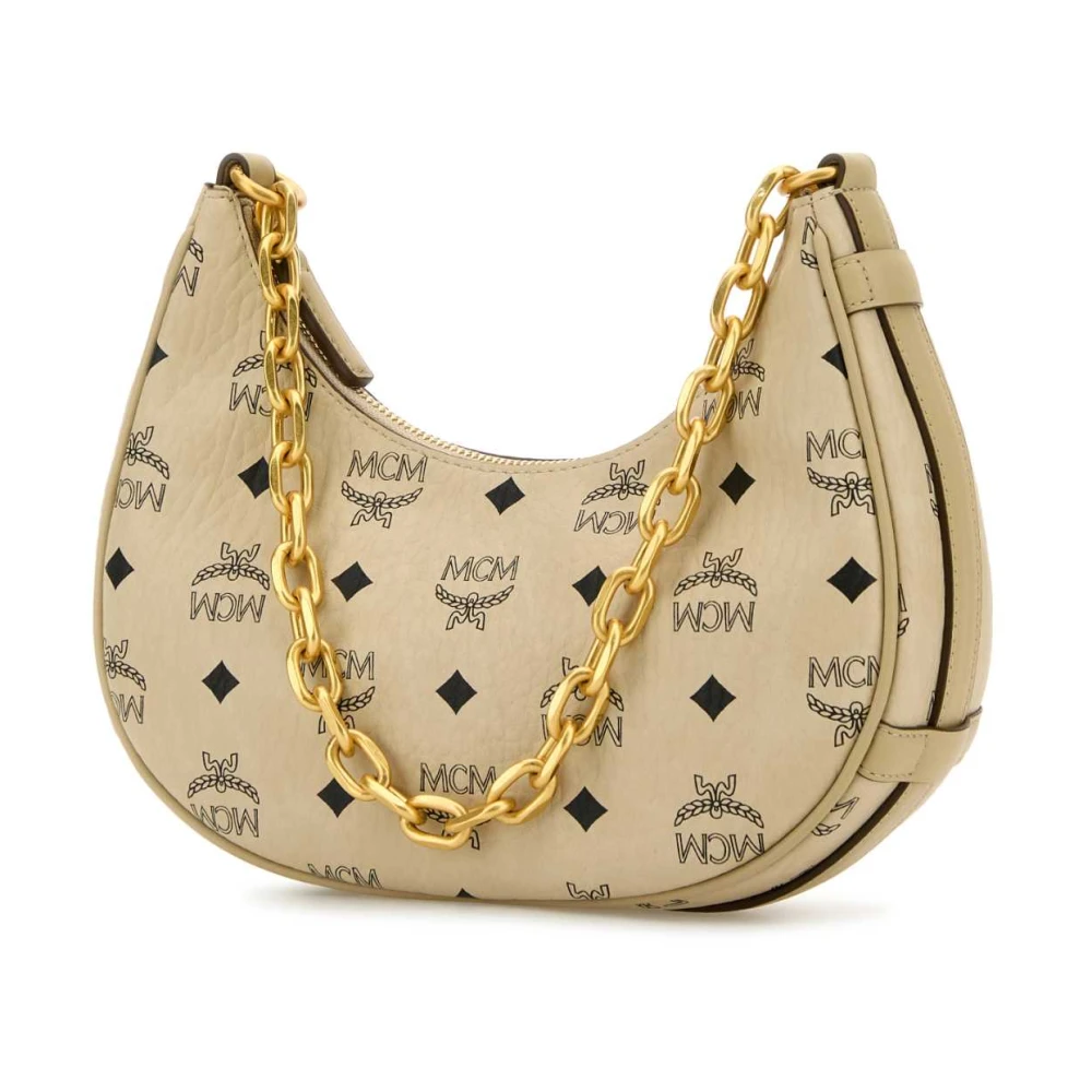 MCM Canvas Crescent Schoudertas Multicolor Dames