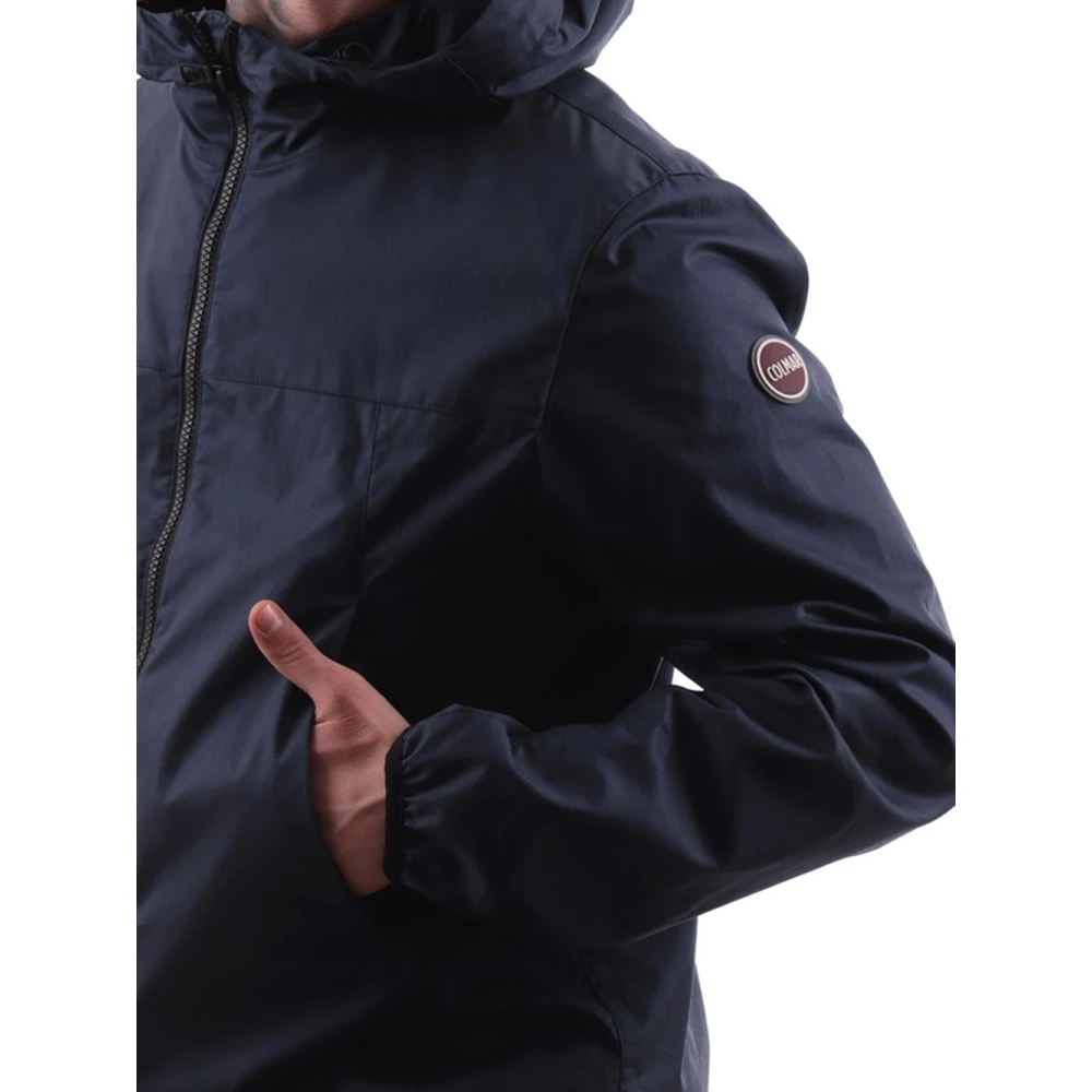 Colmar Blauwe Lichtgewicht Technische Stof Jas Blue Heren
