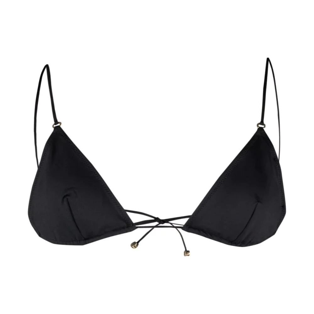Stella Mccartney Zwarte Gewatteerde Triangel BH Black Dames