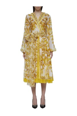 yellow-silk-wrap-dress