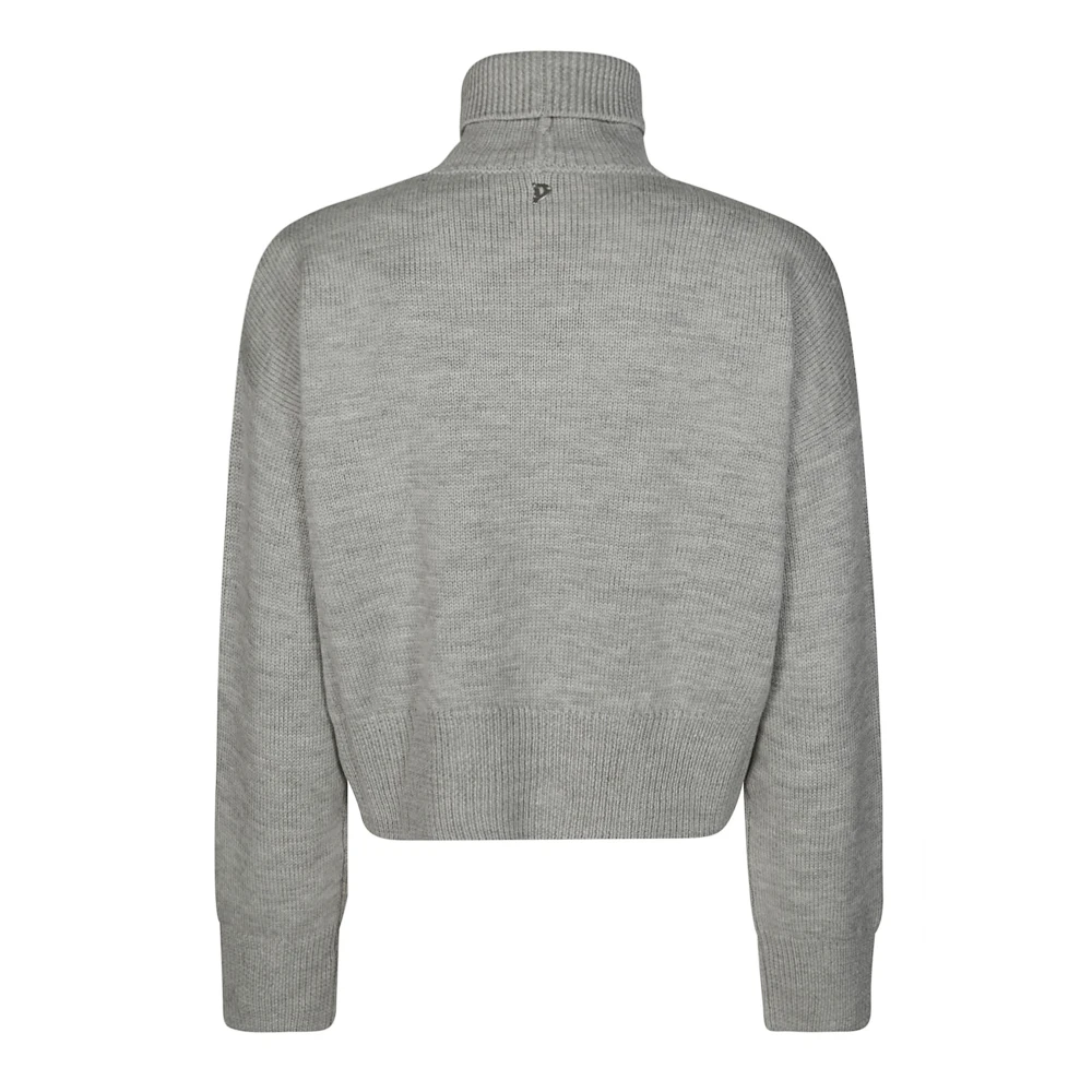 Dondup Turtleneck Sweater Box Gray Dames