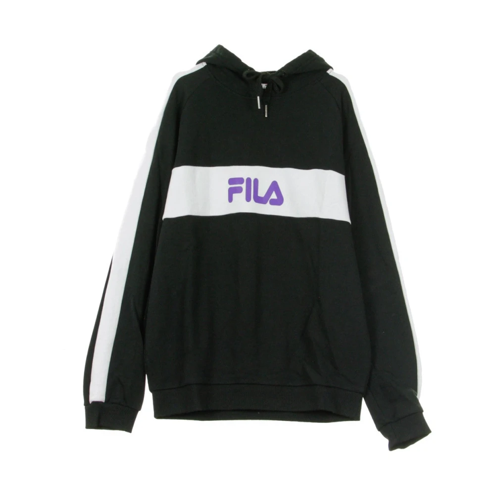 Fila Men's Black Lightweight /White Hoodie - Hoodies - Xl - Sweatshirts & Hoodies