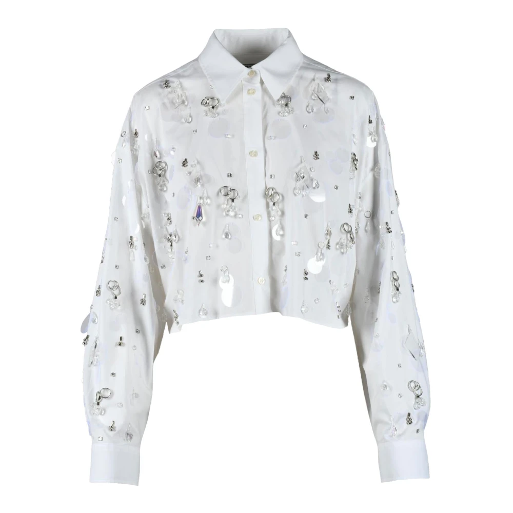 Msgm Overhemd White Dames