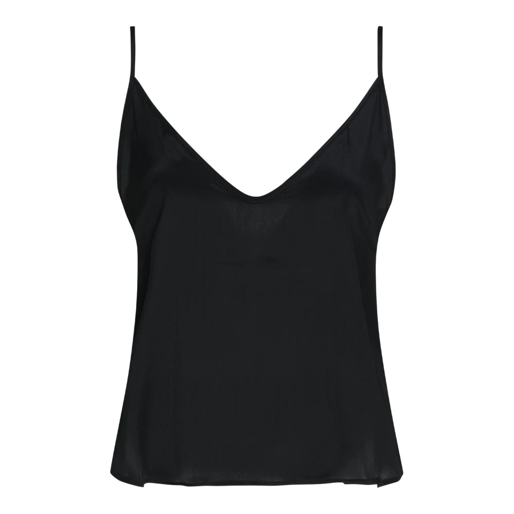 Max Mara Studio Zwarte Top voor Vrouwen Black Dames