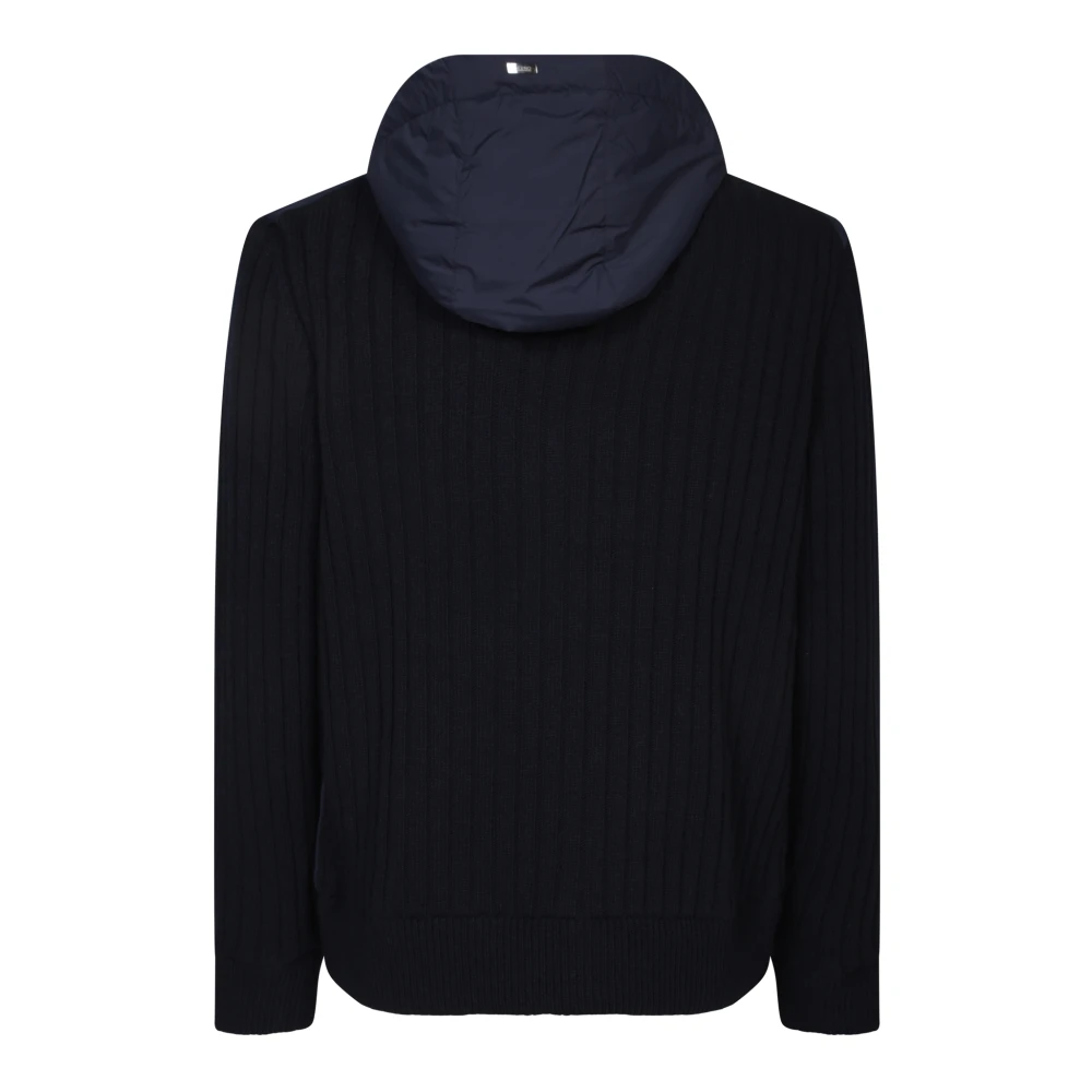 Herno Blauwe Trui Aw24 Blue Heren